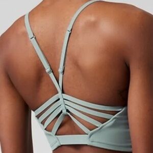 Athleta Elation Strappy Crop Top Sports Bra D - DD Size 2X